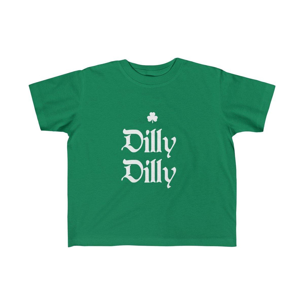 Dilly Dilly St.Patricks Day Kid's Fine Jersey Tee - Trump Save America Store 2024