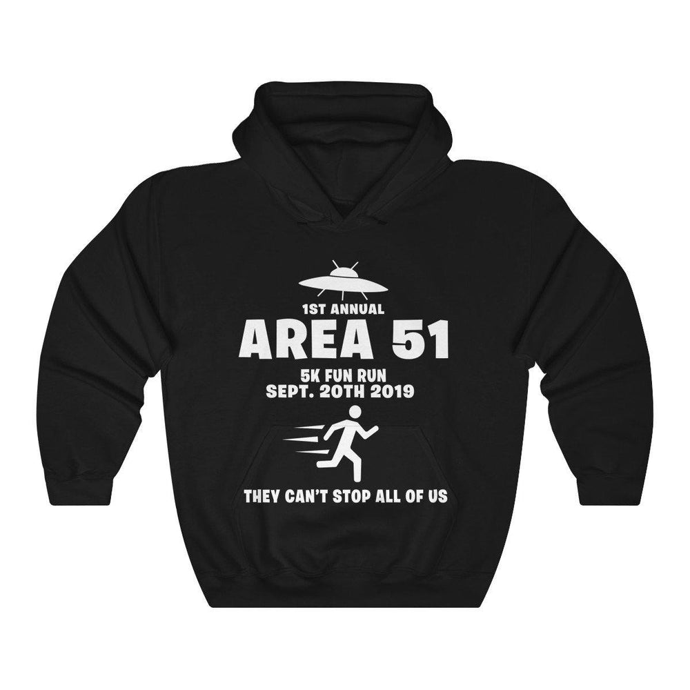 Area 51 Hoodie - RAID AREA 51 FUN RUN Hooded Sweatshirt - Storm Area 51 Sweatshirt - Trump Save America Store 2024