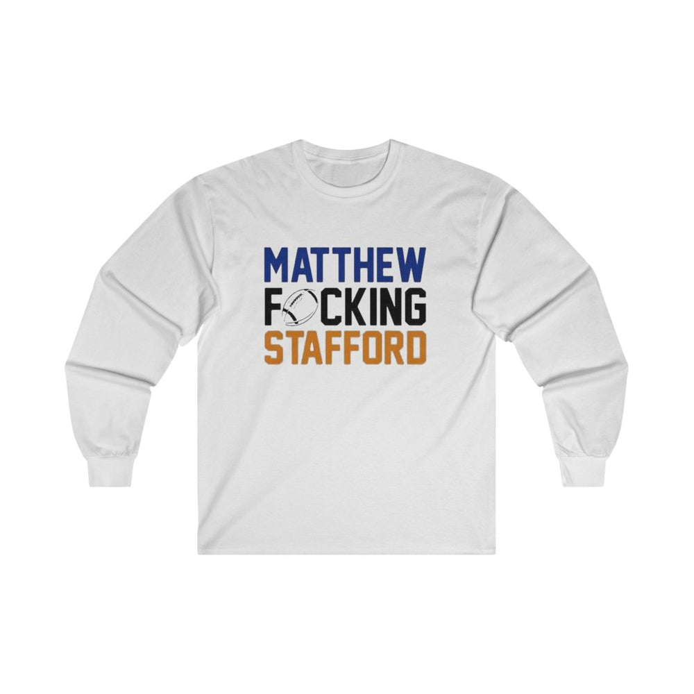 Matthew Freaking Stafford Shirt Unisex Fan Long Sleeve Tee