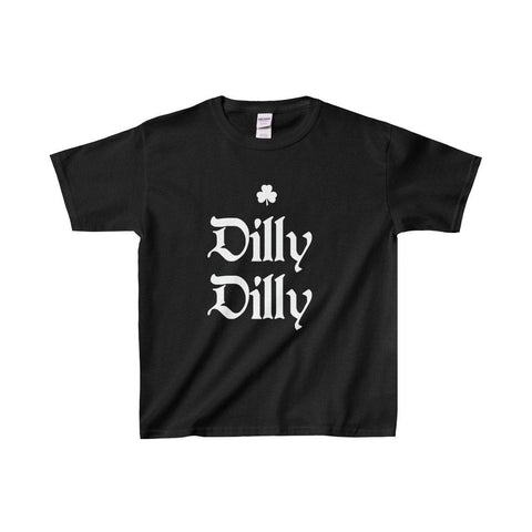 Funny St Patricks Day Dilly Dilly Youth T Shirt - Trump Save America Store 2024