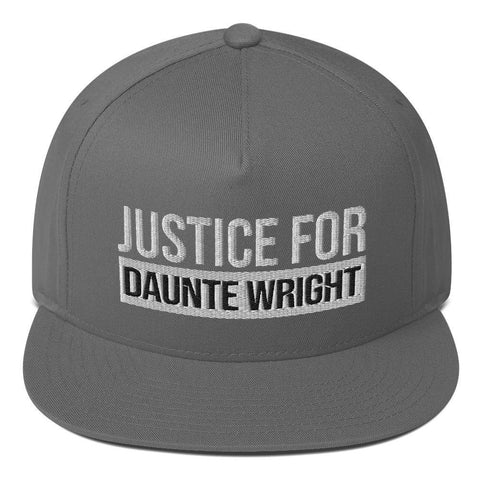 Daunte Wright Hat - Justice For Daunte Wright Flat Bill Cap - Trump Save America Store 2024