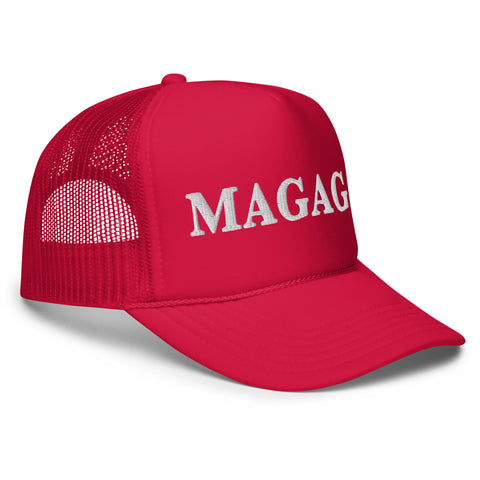MAGAGA Hat Make America Great And Glorious Trucker Embroidered Cap