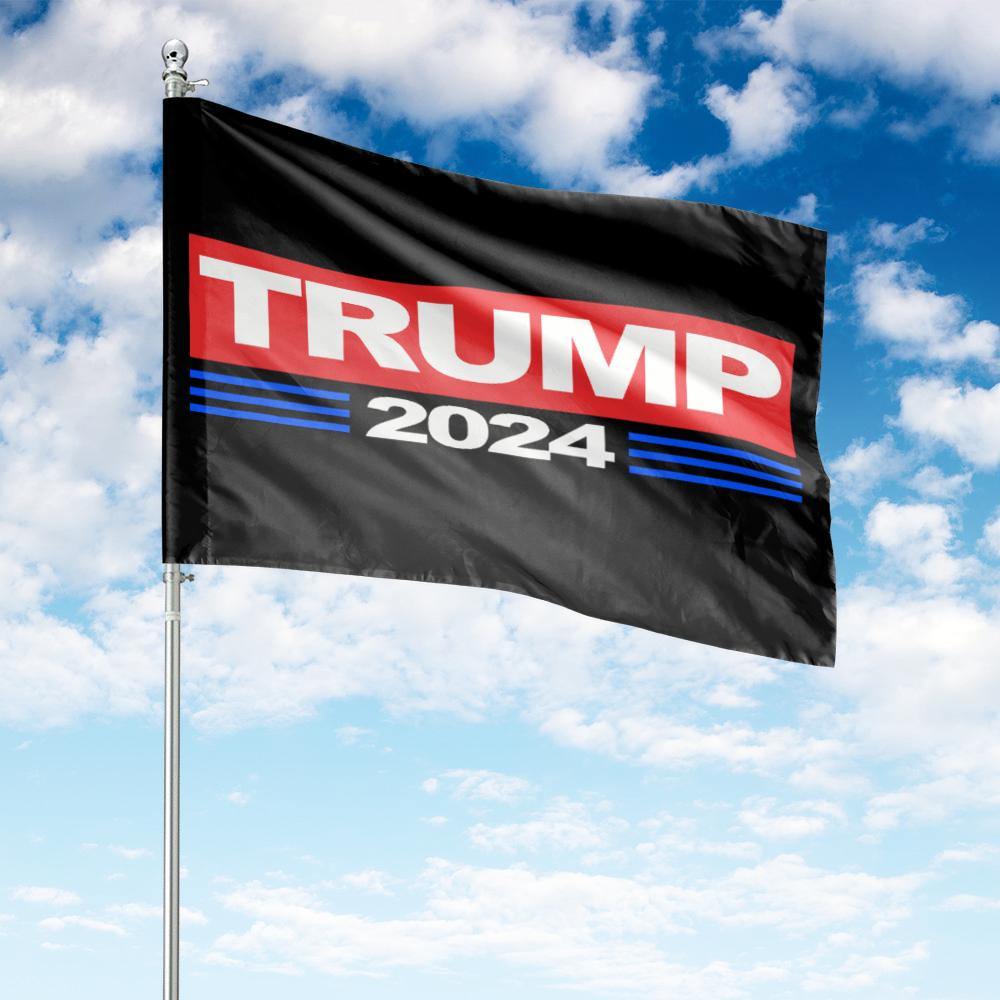 Trump 2024 Horizontal House Flag - Trump Save America Store 2024