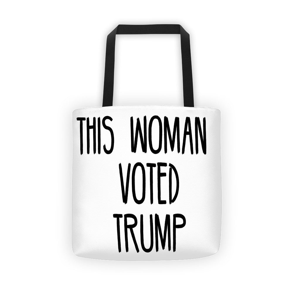 This Woman Voted Donald Trump Tote bag - Miss Deplorable