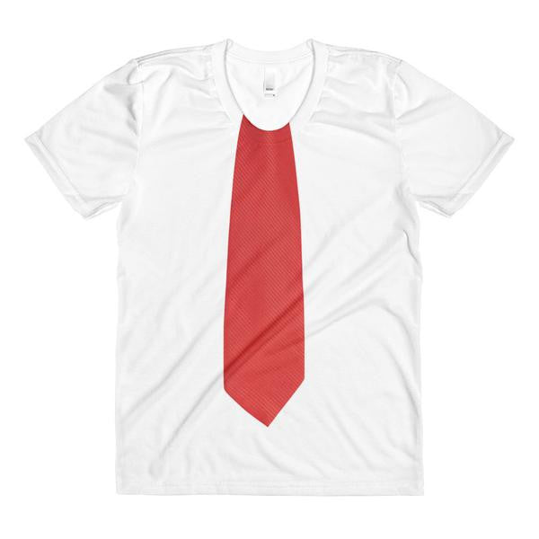 Donald Trump T Shirt | Red Tie | Women | White - Miss Deplorable