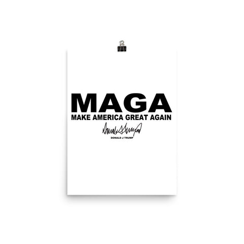 Make America Great Again "MAGA" Poster - Miss Deplorable