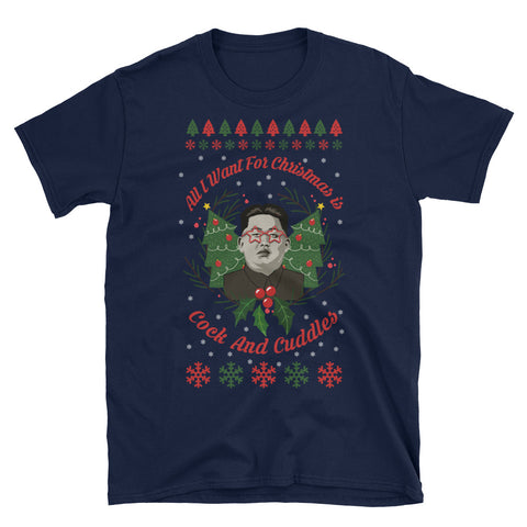Funny Trump Kim Jung Un Christmas Mens T Shirt - Miss Deplorable