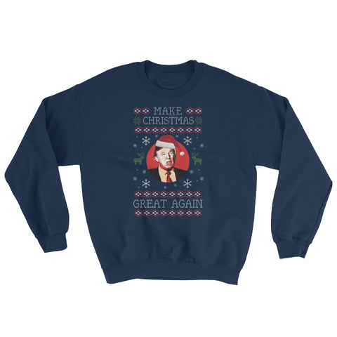 Donald Trump Make Christmas Great Again Ugly Sweater - Miss Deplorable
