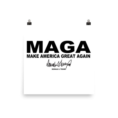 Make America Great Again "MAGA" Poster - Miss Deplorable