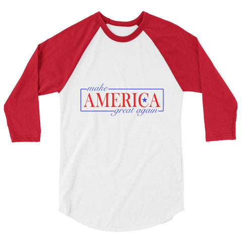 Make America Great Again Raglan Shirt - Miss Deplorable