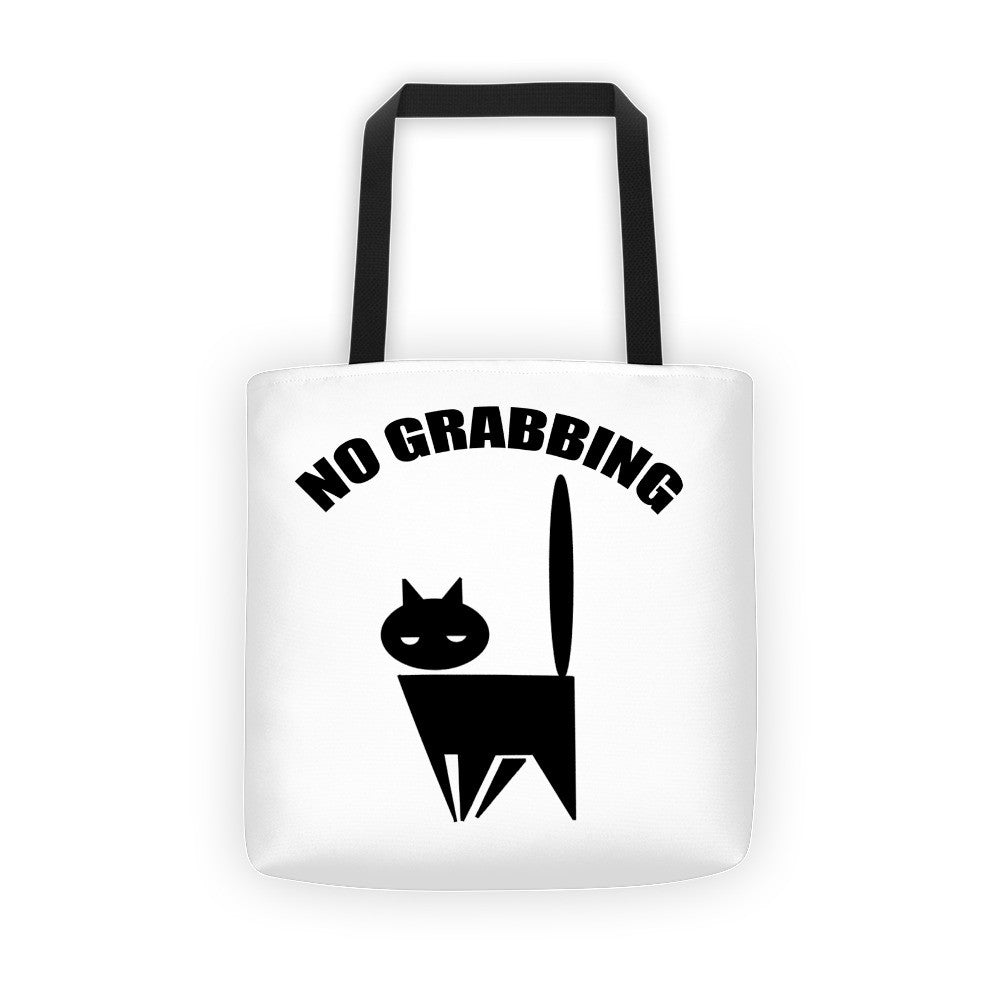No Grabbing Pussy Cat Tote bag - Miss Deplorable