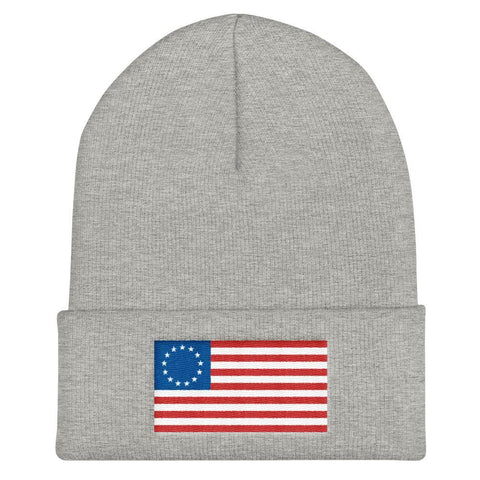 Betsy Ross American Flag Beanie Hat - Trump Save America Store 2024