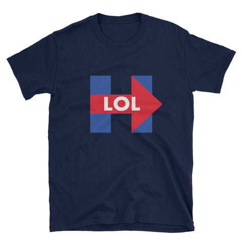Hillary Clinton LOL Womens T-Shirt - Miss Deplorable