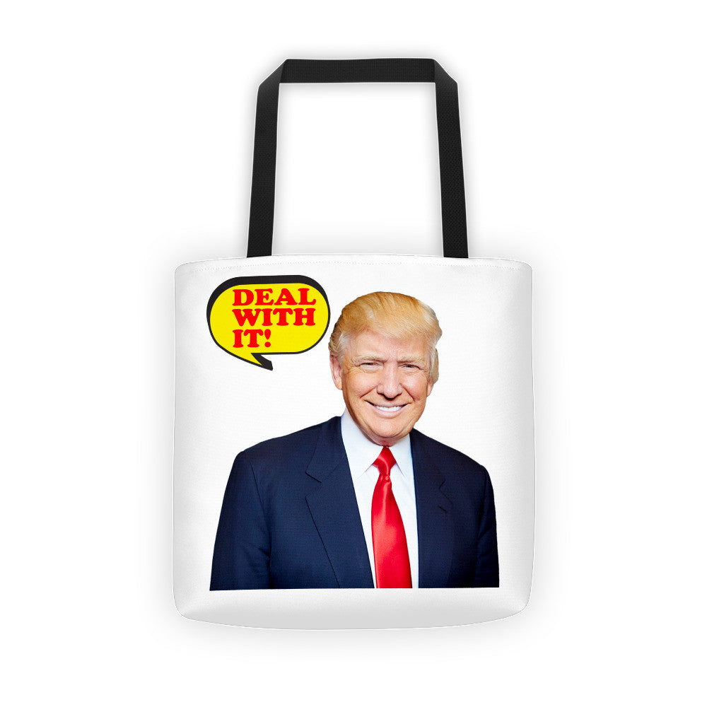 Deal With It Donald Trump Tote Bag - Miss Deplorable