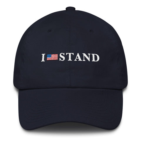 I Stand For The Anthem Cotton Cap - Miss Deplorable