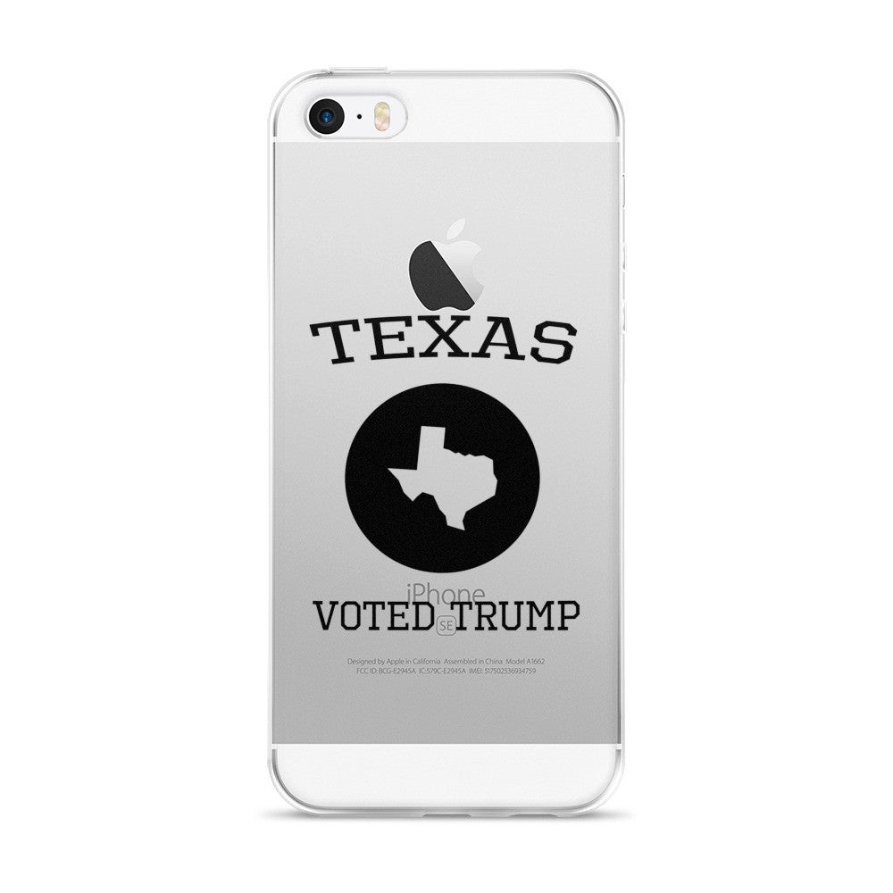 Texas Voted Donald Trump iPhone 5/5s/Se, 6/6s, 6/6s Plus Case - Miss Deplorable