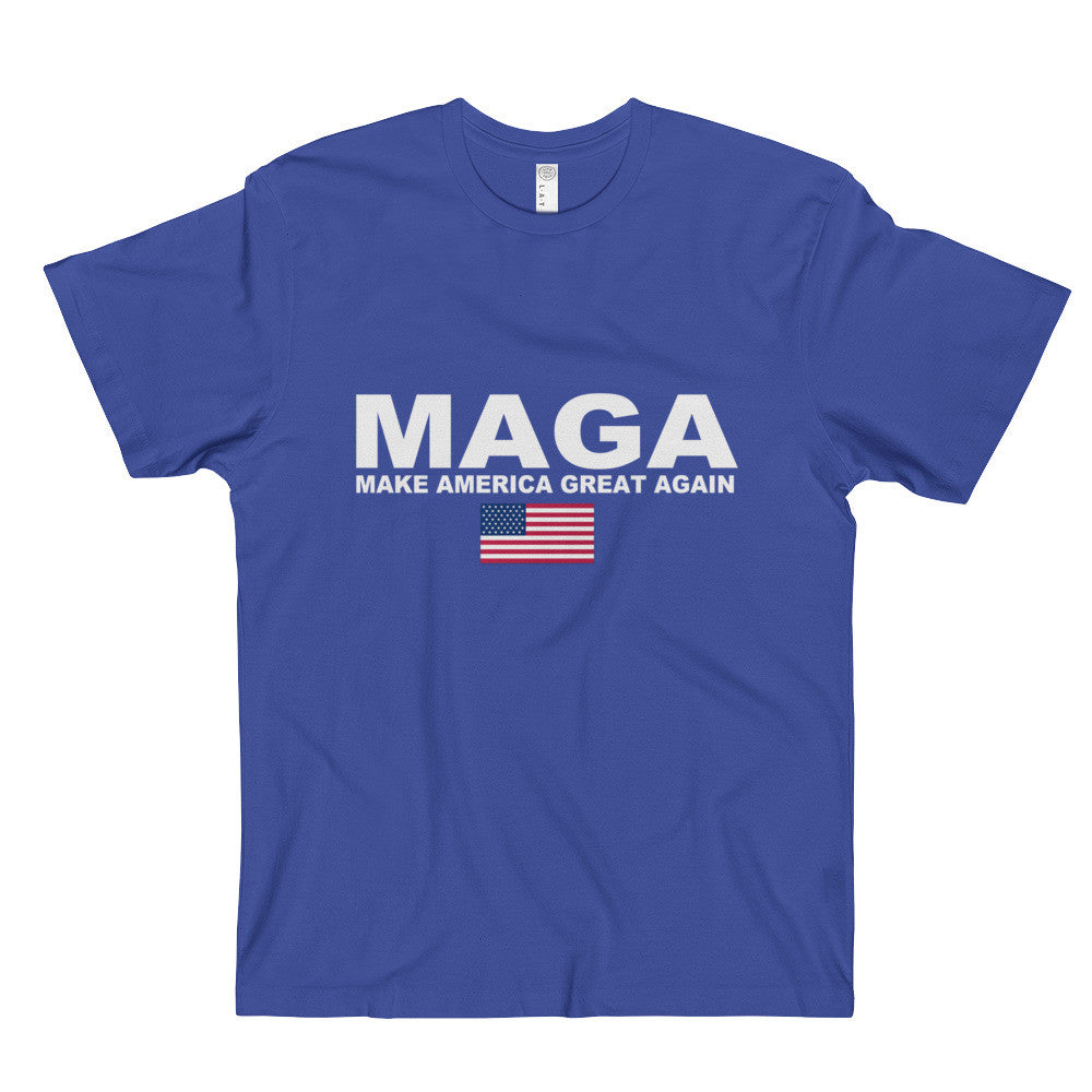 Make America Great Again Men's T-Shirt Mens Royal Blue - Miss Deplorable