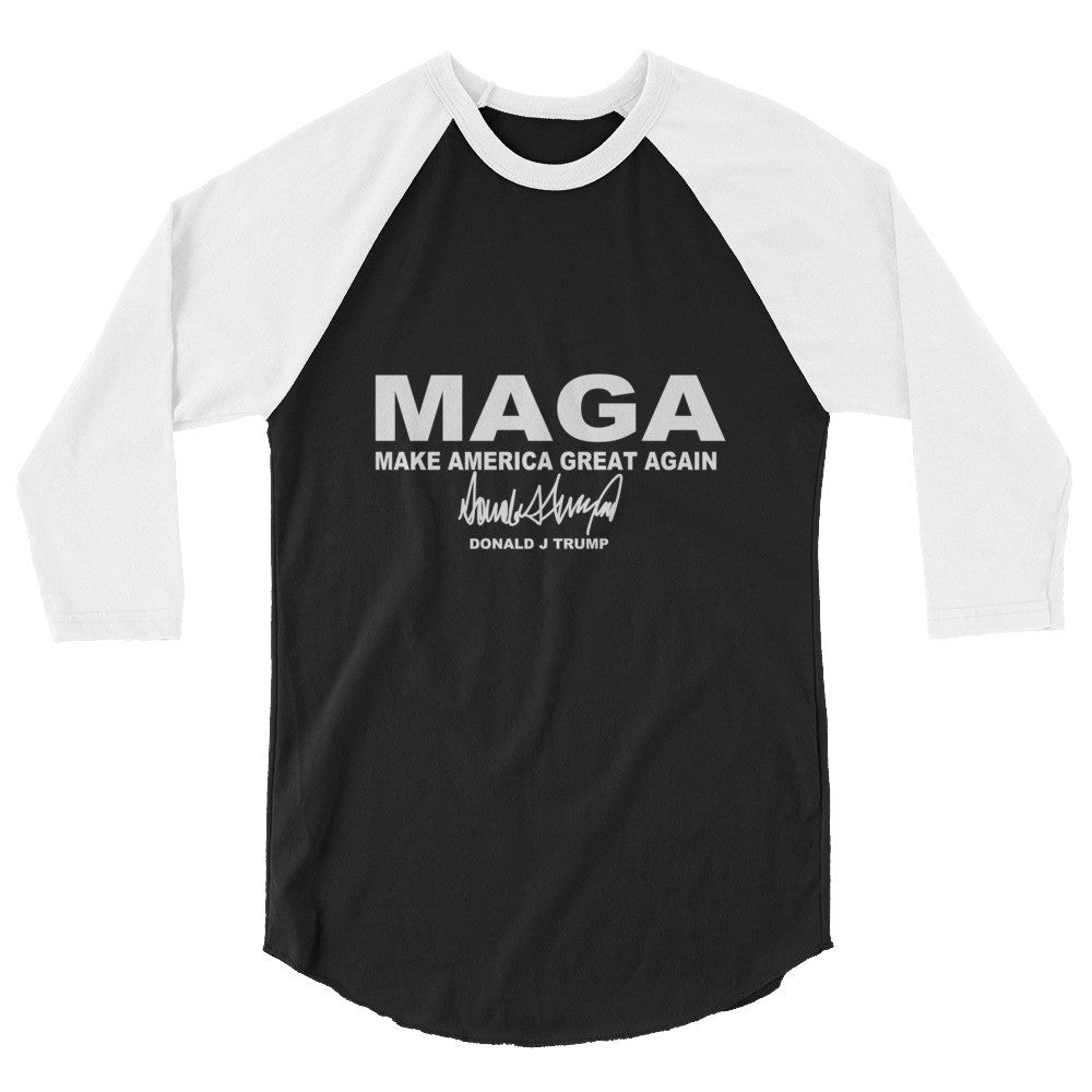Make America Great Again Donald Trump Raglan Shirt - Miss Deplorable