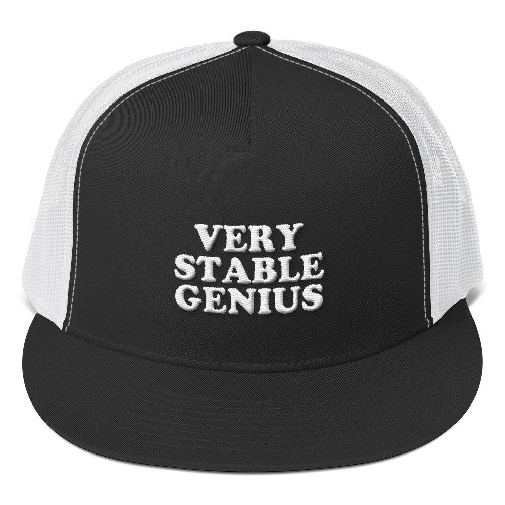 Donald Trump Very Stable Genius Trucker Cap - Trump Save America Store 2024