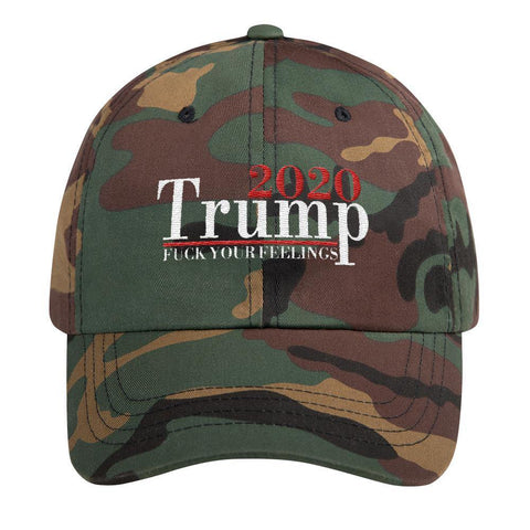Donald Trump 2020 Fuck Your Feelings Baseball Hat - Trump Save America Store 2024