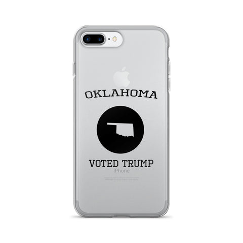 Oklahoma Voted Trump iPhone 7/7 Plus Case - Miss Deplorable