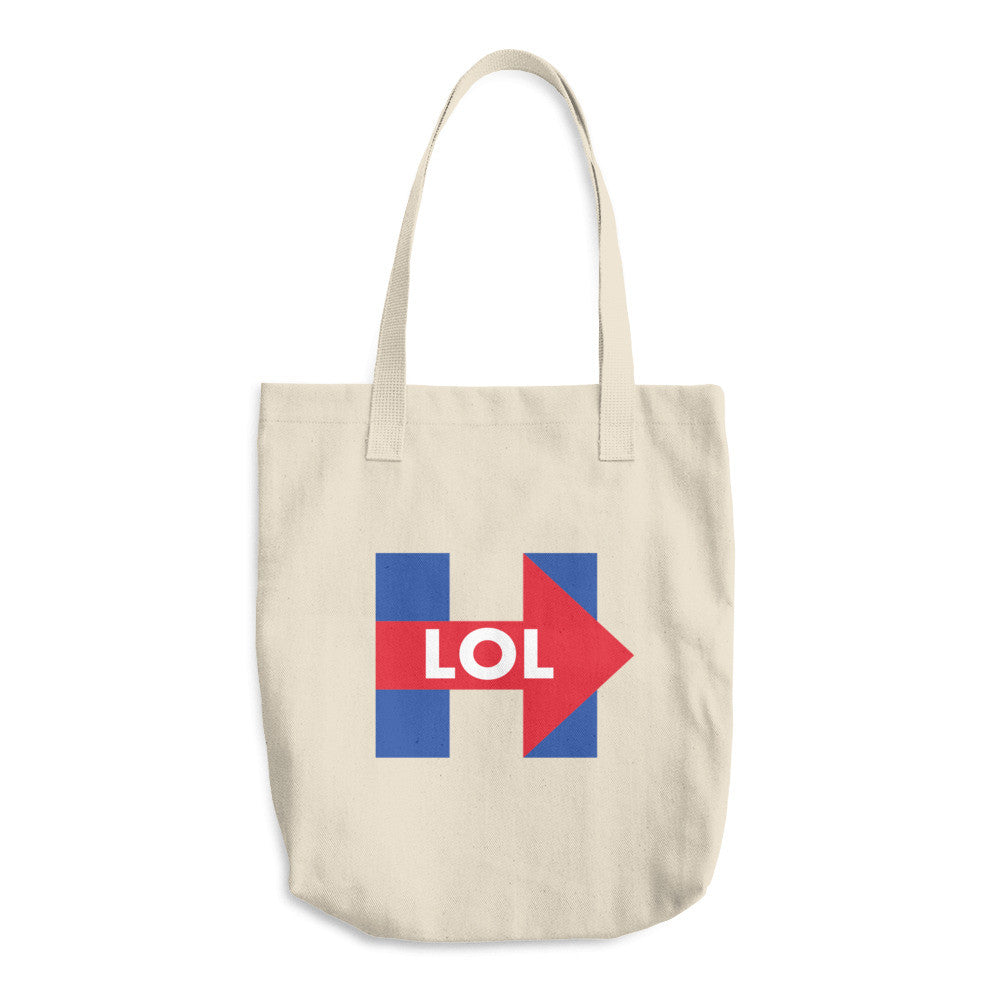 Hillary Clinton LOL Cotton Tote Bag - Miss Deplorable