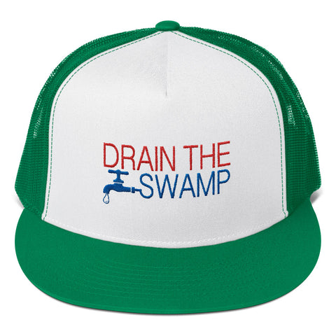 Donald Trump Drain The Swamp Trucker Cap - Miss Deplorable