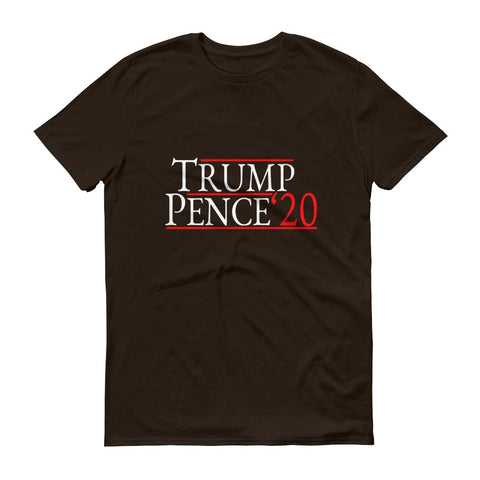 Trump Pence 2020 Short Sleeve Mens T-shirt - Miss Deplorable