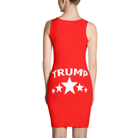 Make America Great Again Red Dress - Miss Deplorable