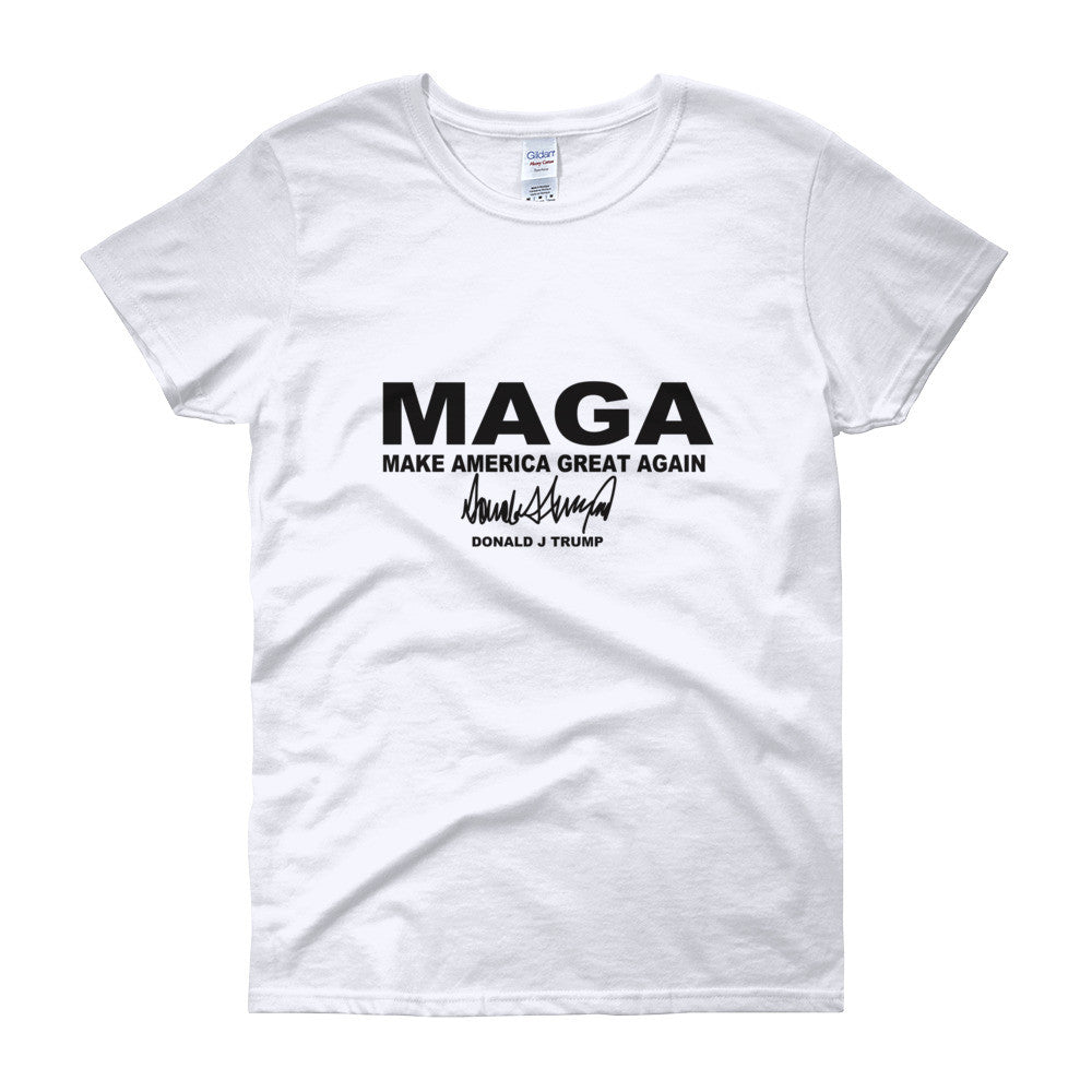 Make America Great Again MAGA Women's T-Shirt - Miss Deplorable