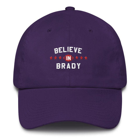 Believe In Brady Baseball Hat New England Patriots Tom Brady Cap - Trump Save America Store 2024