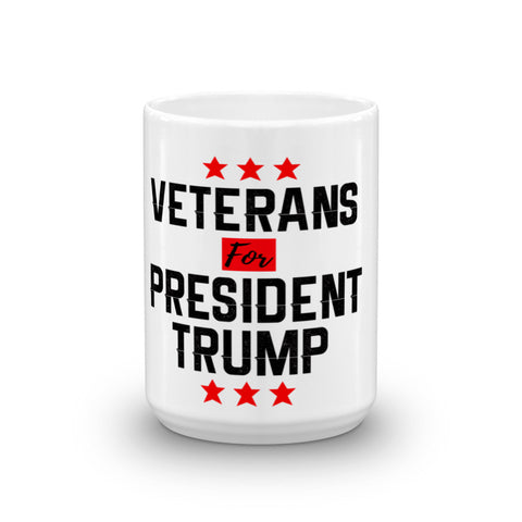 Veterans For President Trump Mug - Miss Deplorable