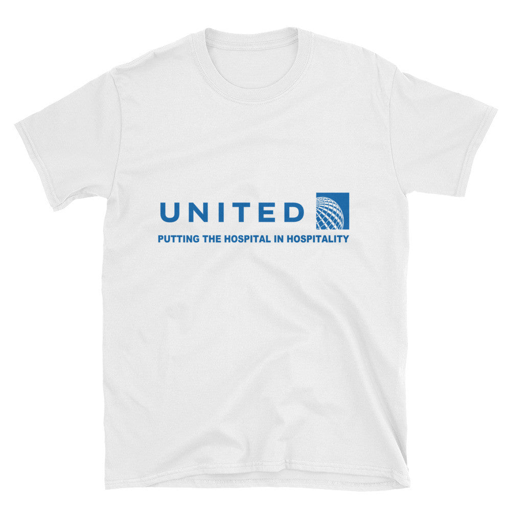 United Airlines | Funny Hospitality Womens T Shirt - Miss Deplorable