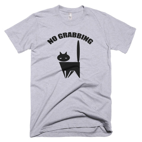 No Grabbing Pussy Cat Short sleeve Donald Trump men's t-shirt - Miss Deplorable