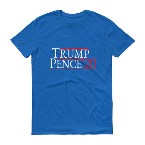 Trump Pence 2020 Short Sleeve Mens T-shirt - Miss Deplorable