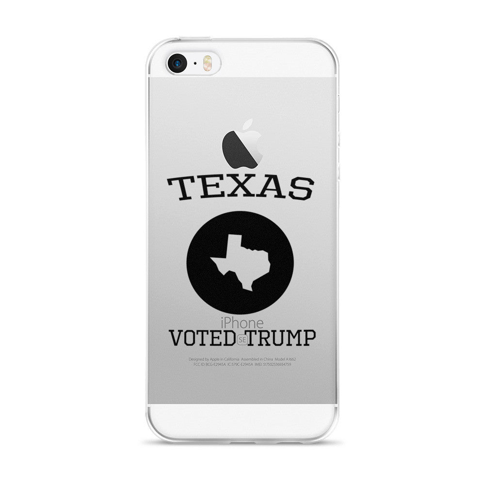 Texas Voted Donald  Trump iPhone 5/5s/Se, 6/6s, 6/6s Plus Case - Miss Deplorable