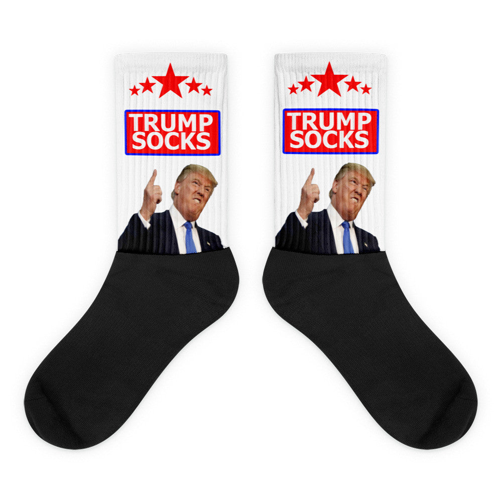 Donald Trump Black Foot Socks - Miss Deplorable