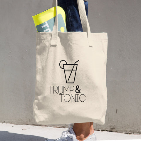 Trump & Tonic Donald Trump Cotton Tote Bag - Miss Deplorable