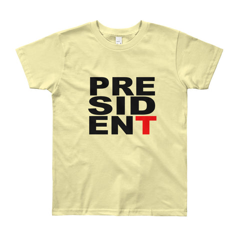 President Donald Trump t -shirt Youth Short Sleeve T-Shirt - Miss Deplorable