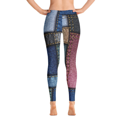 Jean Patch Leggings - Miss Deplorable