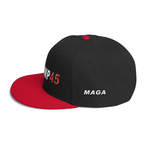 Trump 45 MAGA Hat Red White - Miss Deplorable