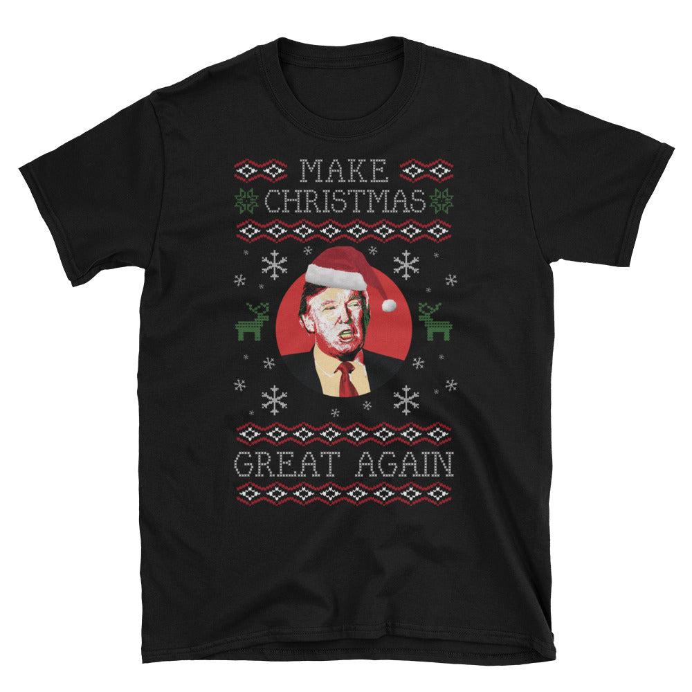 Donald Trump Make Christmas Great Again Mens T Shirt - Miss Deplorable