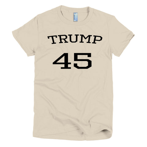 Trump 45 Donald Trump Short sleeve women's t-shirt - Miss Deplorable
