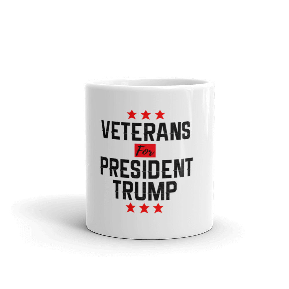 Veterans For President Trump Mug - Miss Deplorable