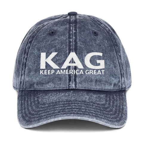 Donald Trump Keep America Great "KAG" Vintage Cotton Twill Cap - Trump Save America Store 2024