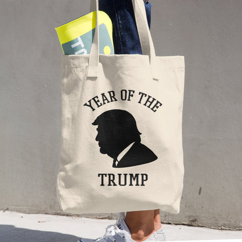 Year Of The Donald Trump Cotton Tote Bag - Miss Deplorable