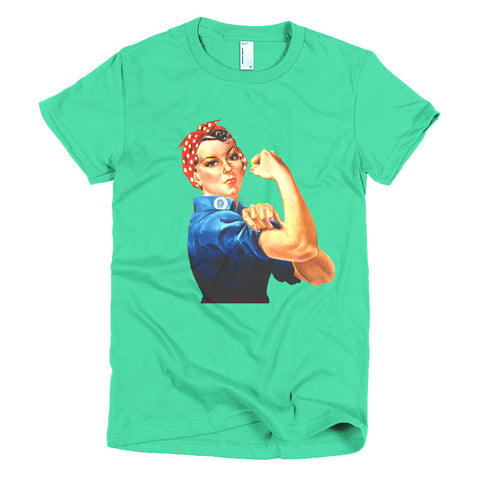 Rosie The Riveter Short sleeve women's t-shirt - Miss Deplorable