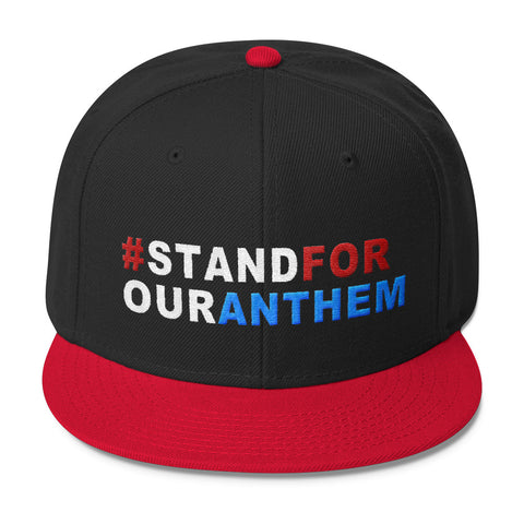 Stand For Our Anthem Snapback Hat - Miss Deplorable