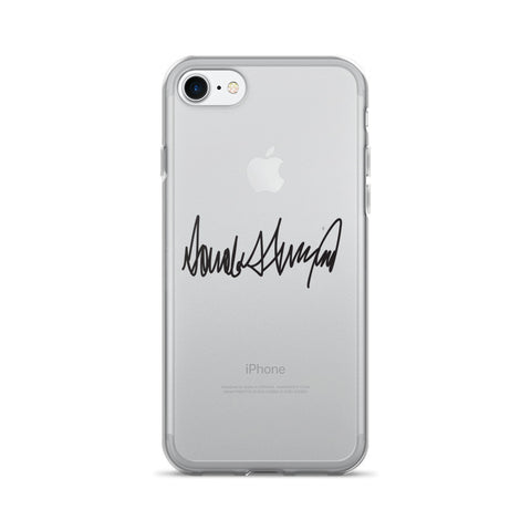 Donald Trumps Autograph iPhone 7/7 Plus Case - Miss Deplorable