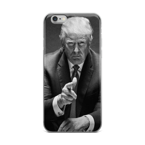Donald Trump Black & White iPhone 5/5s/Se, 6/6s, 6/6s Plus Case - Miss Deplorable